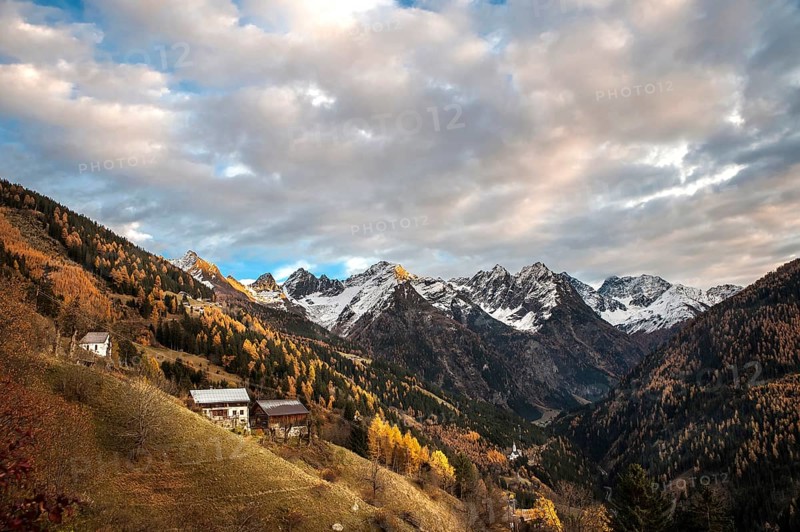 Mountain landscape in fall