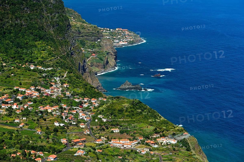 North coast with the village of Arco de Sao Jorge