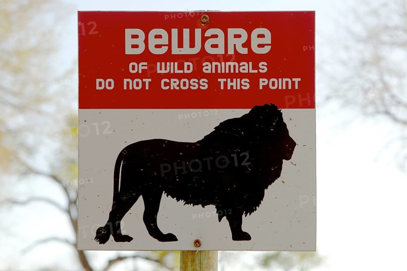Warning sign