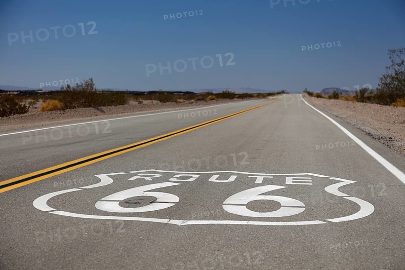 Road Route 66 near Needles