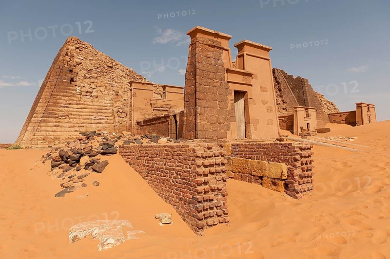 The tomb of Queen Shanakdakhete