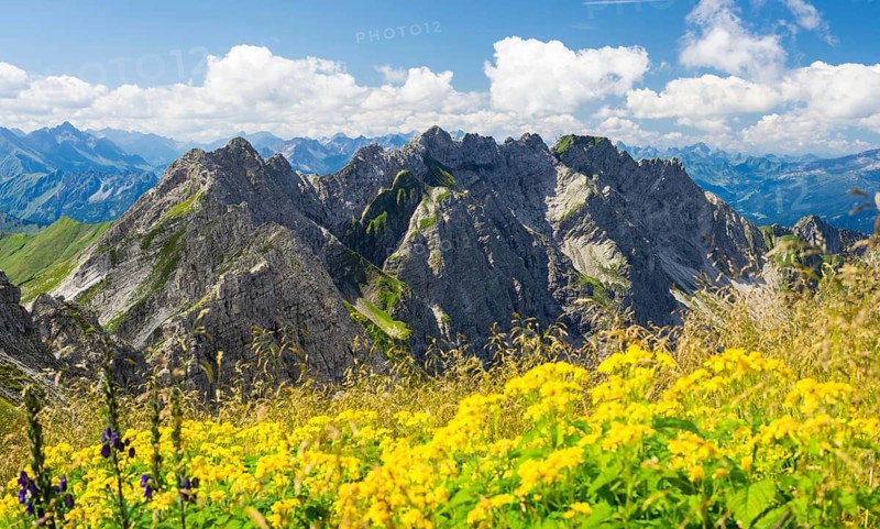 Daumengruppe mountain range