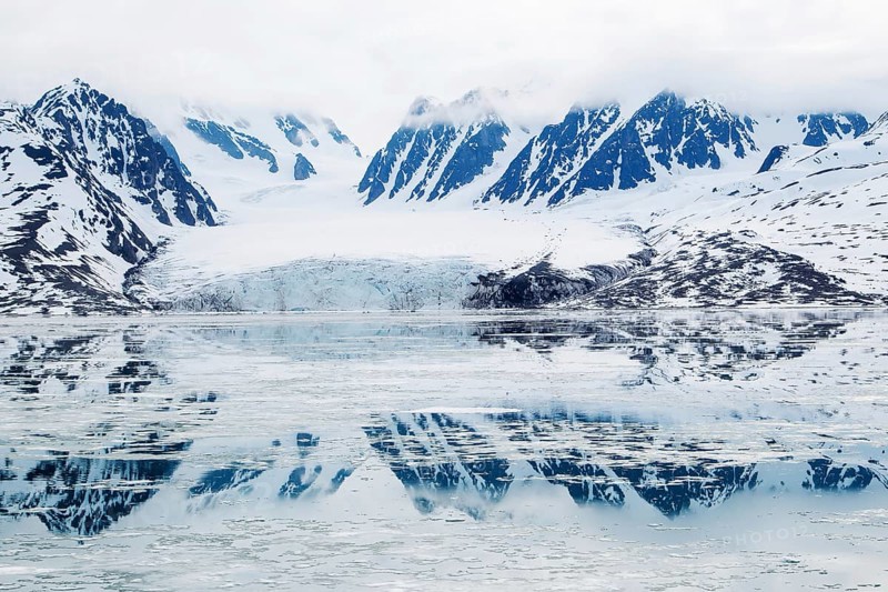 Monacobreen glacier