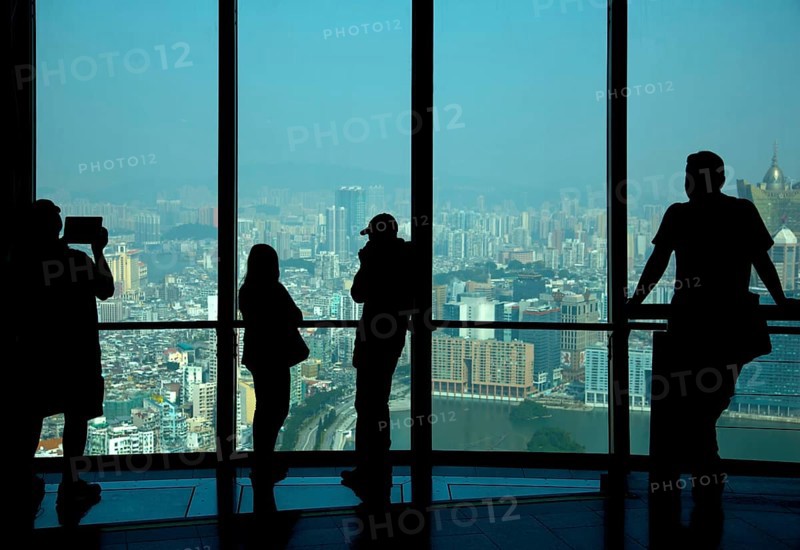 View from the TV Tower Macau Tower City