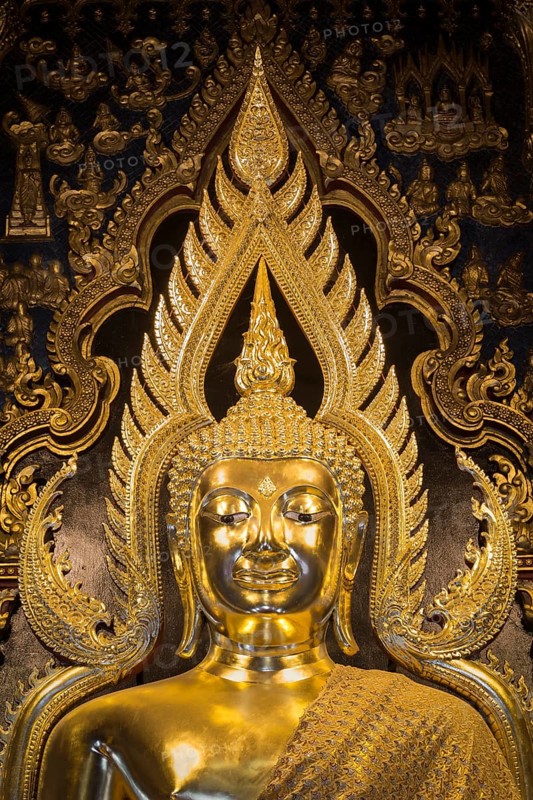 Golden Buddha statue