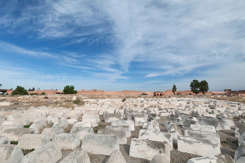Jewish cemetery in the Mellah
