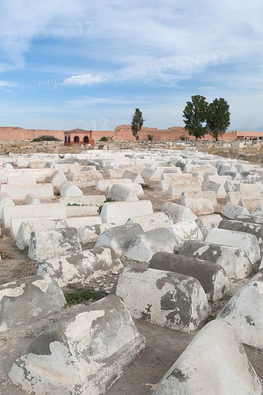 Jewish cemetery in the Mellah
