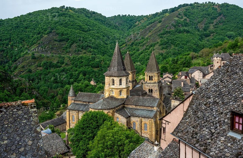 Via Podiensis or Chemin de St-Jacques or French Way of St. James, Conques