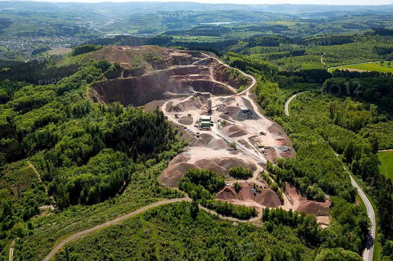 Limestone quarry