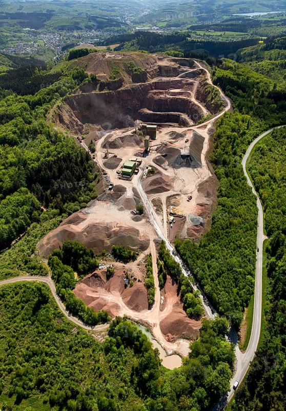 Limestone quarry