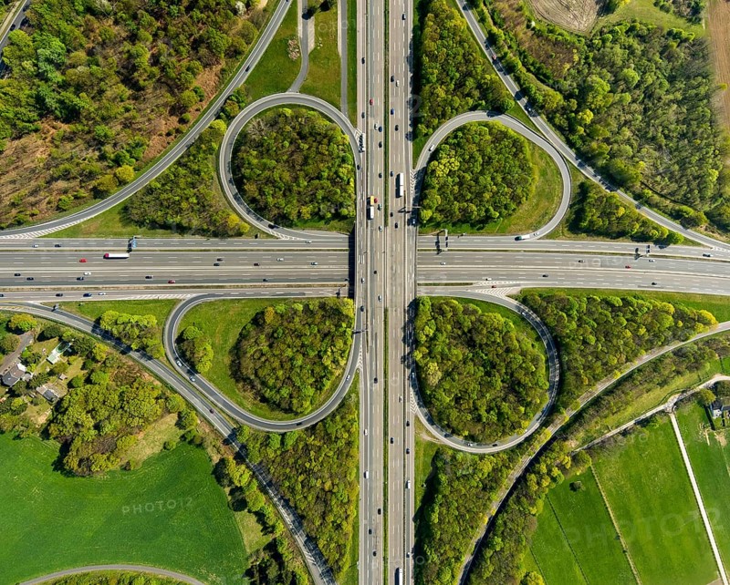Motorway or highway intersection Holden