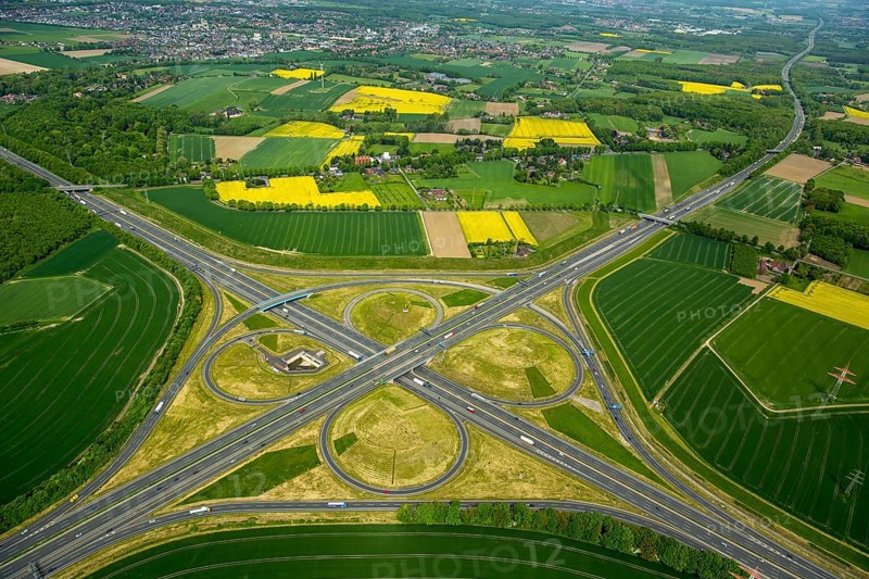 Kamen Cross with rapeseed fields