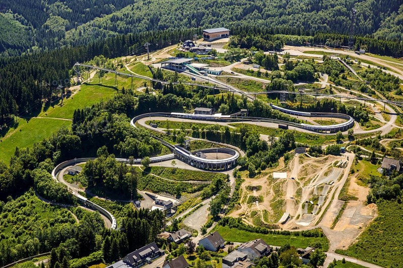 Bobsleigh track