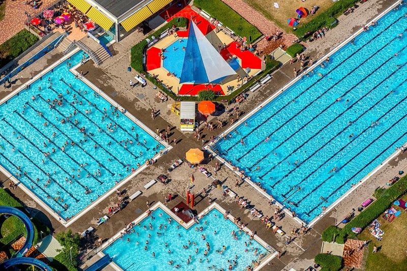 Berge open air pool