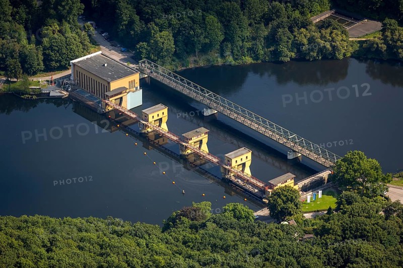 Run-of-river power station on Hengsteysee