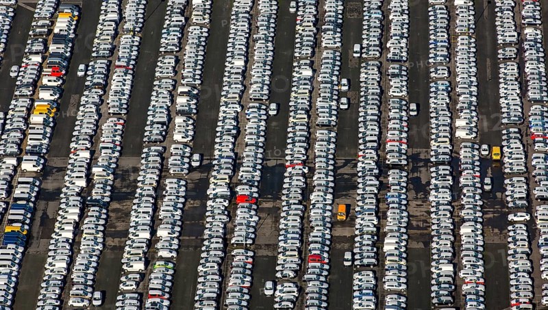 Car stockpile