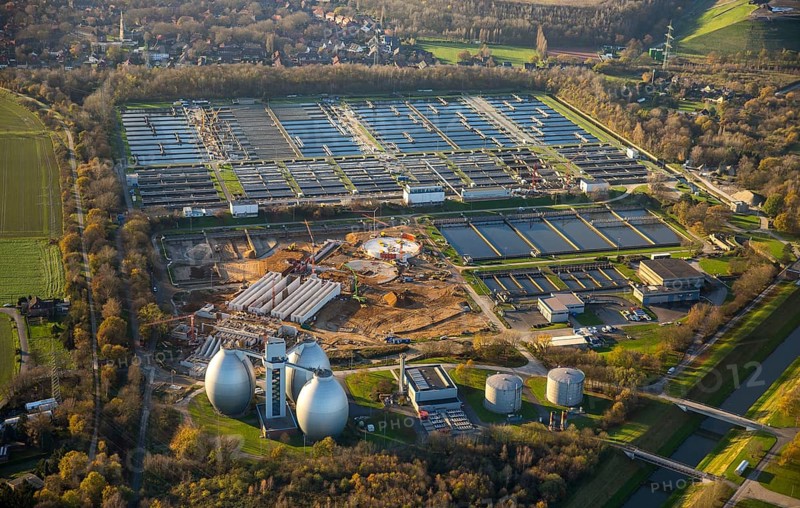 Emschermundung sewage works