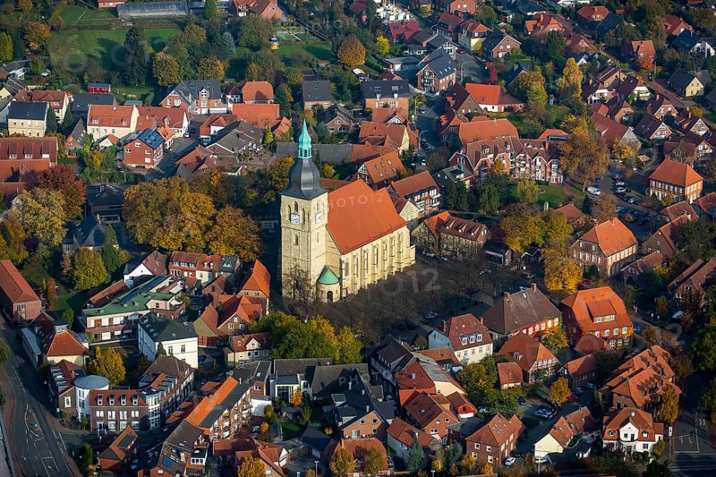 Town center with St. Martinus Church