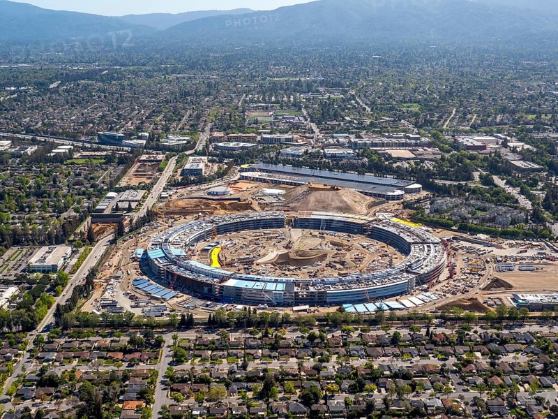 Huge construction site