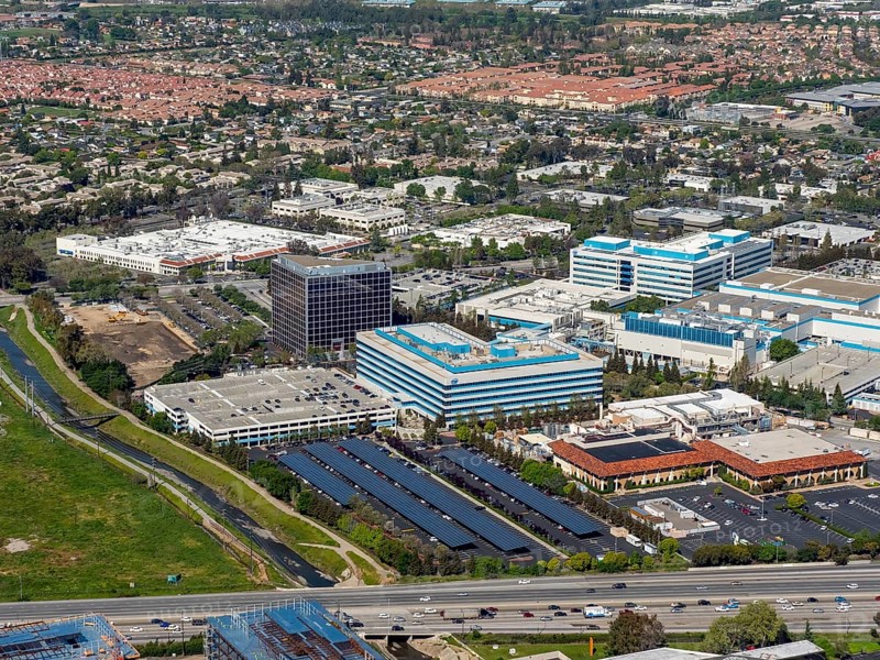 Headquarters of IT companies Intel and Vishay Americas inc. Broadcom ca technologies