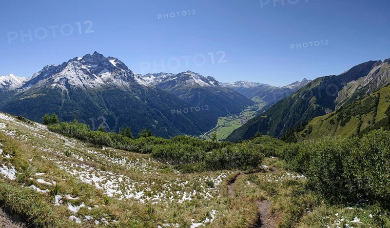 View of Stanzertal valley