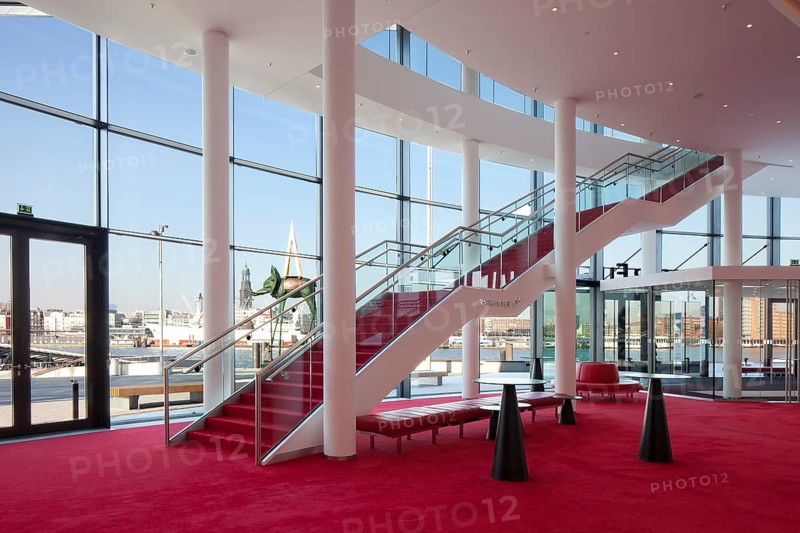 Foyer with staircase
