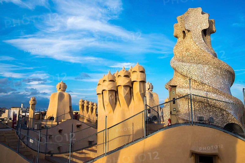 Roof terrace of Casa Mila