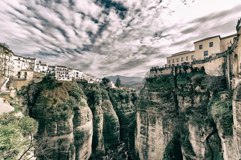 El Tajo canyon in Ronda