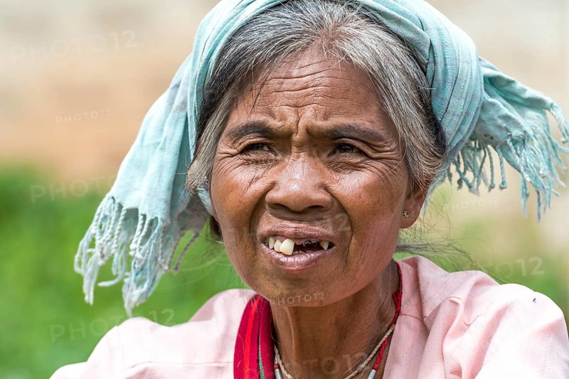 Woman from the Pao hilltribe or mountain people