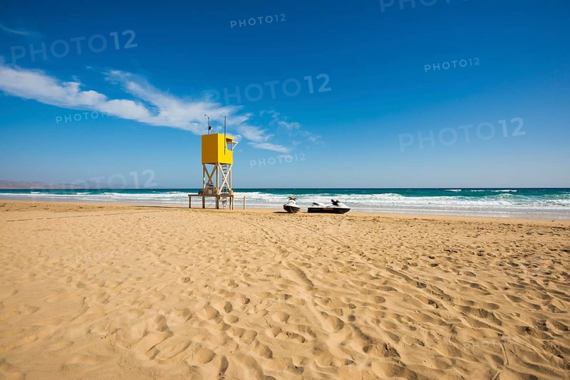 Beach Playa de Sotavento in Costa Calma