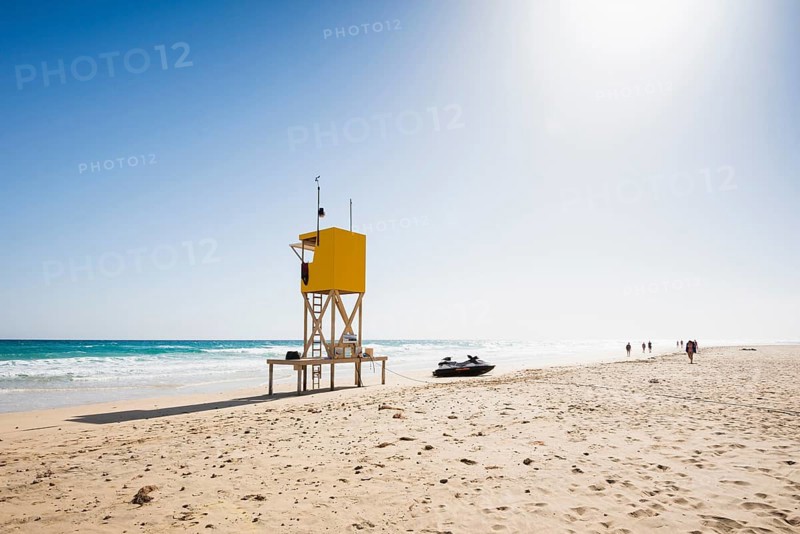 Beach Playa de Sotavento in Costa Calma