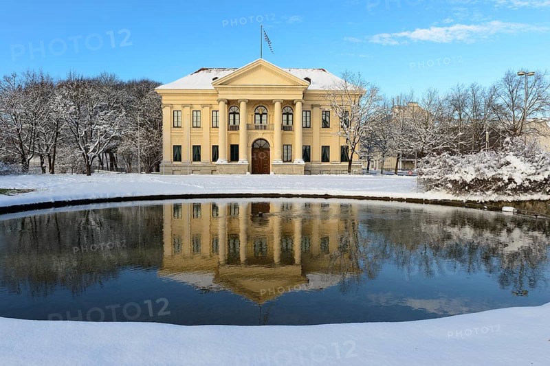 Prinz Carl Palais in the snow