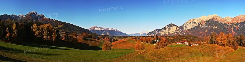 Upper Inn Valley in autumn
