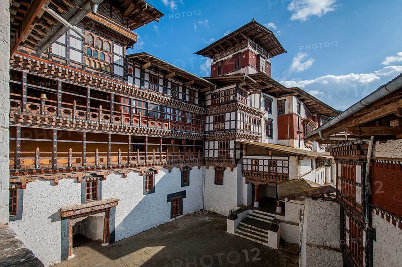 Dzong or Fortress of Trongsa