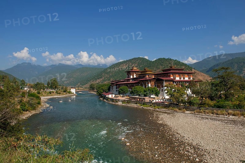 Dzong or Fortress of Punakha