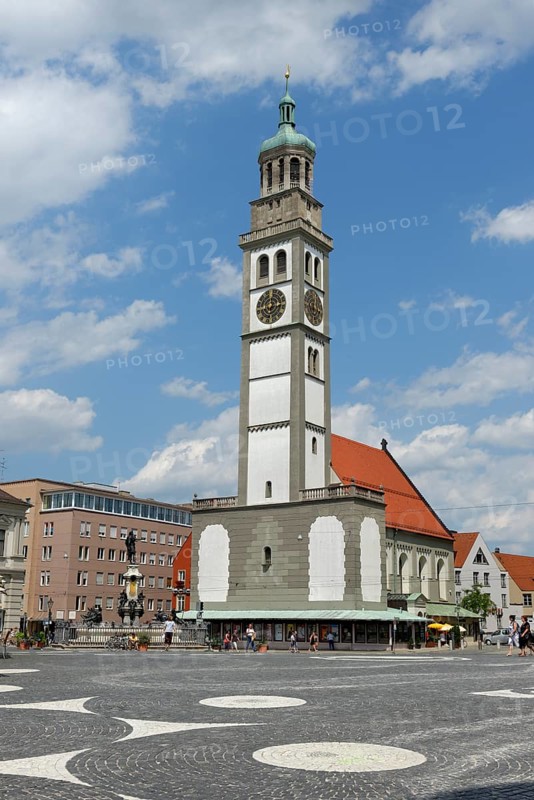 Town Hall Square with Perlach Tower