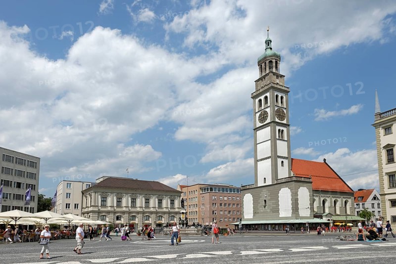 Town Hall Square with Perlach Tower