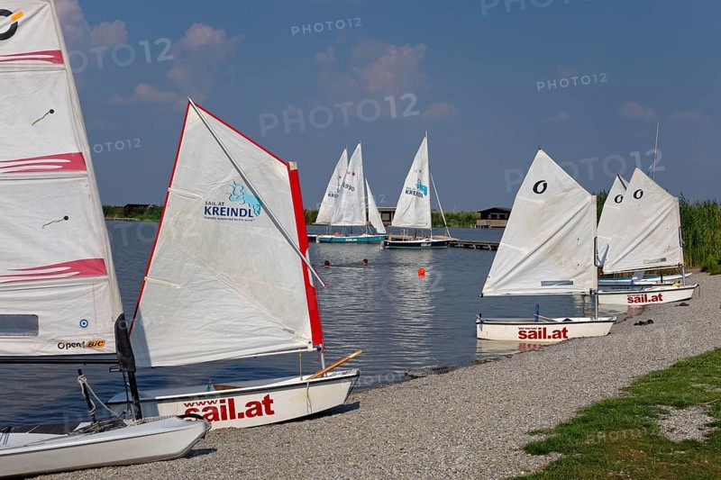 Sailing school at Strandbad Rust