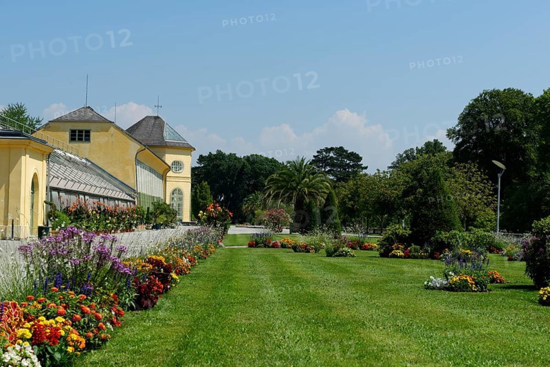 Orangery in palace gardens