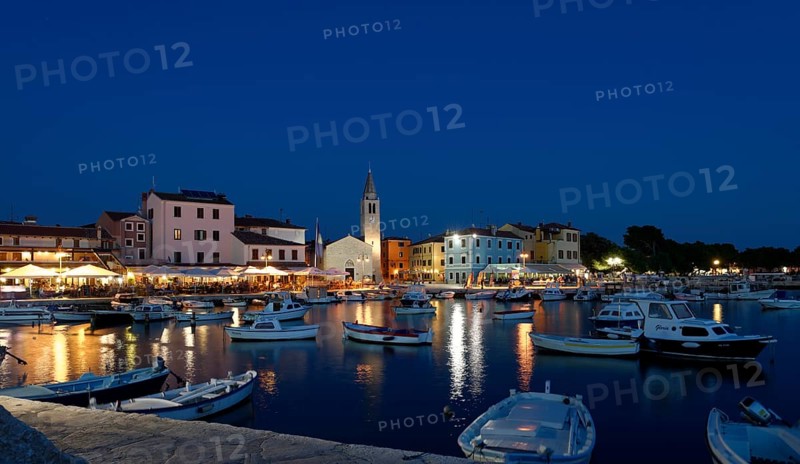 Port of Fazana at dawn
