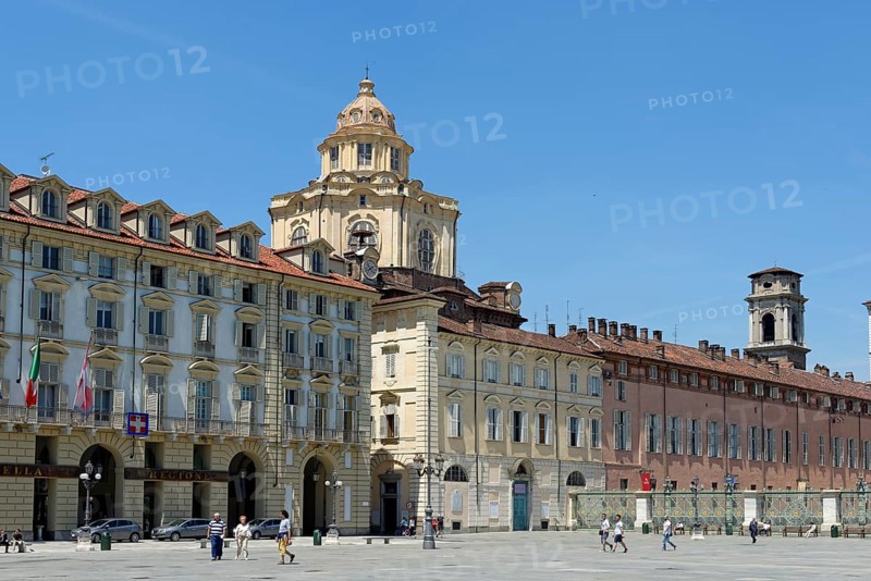 Piazza Castello with the Church of San Lorenzo