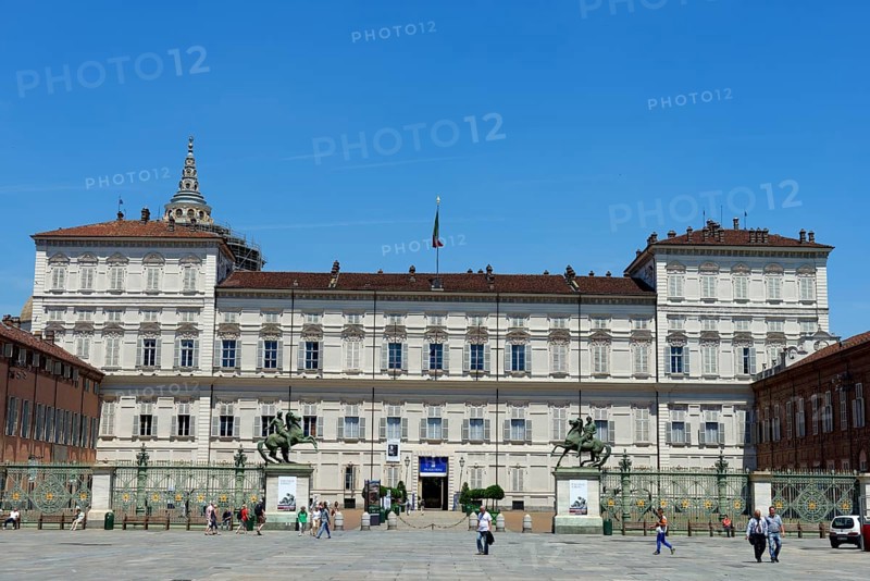 Piazza Castello with the Palazzo Reale