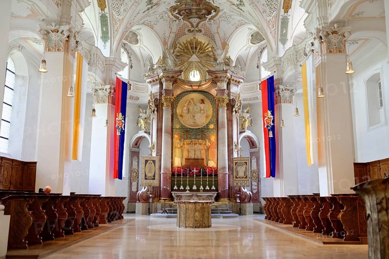 Altar and choir area