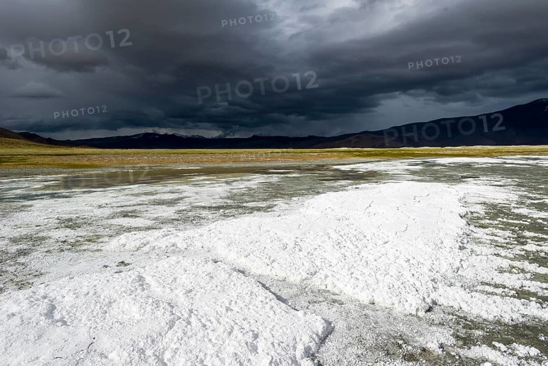 Layers of salt