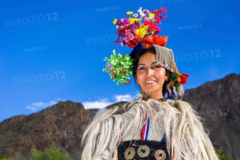 A woman of the Brokpa tribe