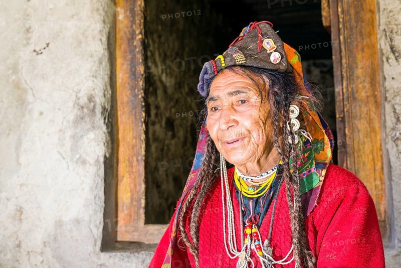 A woman of the Brokpa tribe