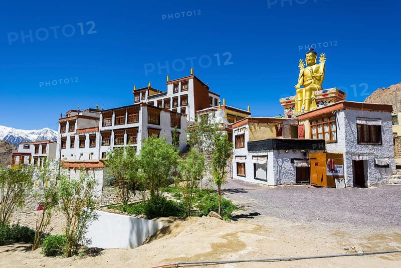 The Buildings of Likir Gompa monastery