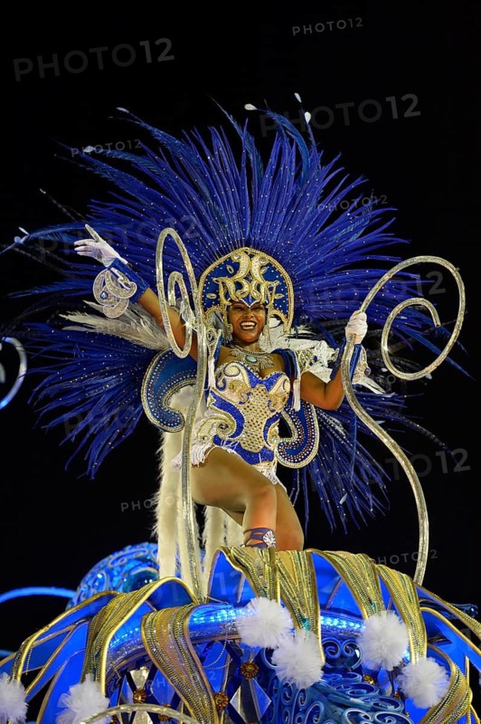 Samba Dancer on an allegorical float