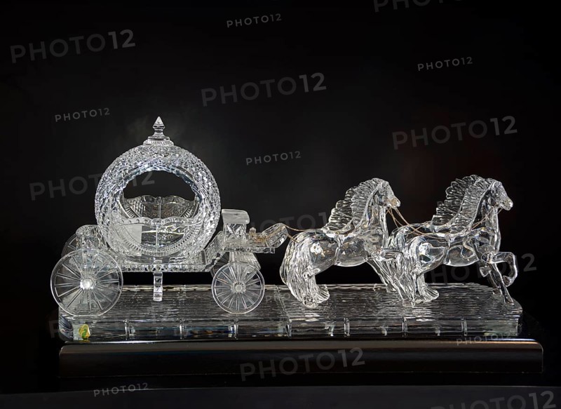 Carriage made of crystal