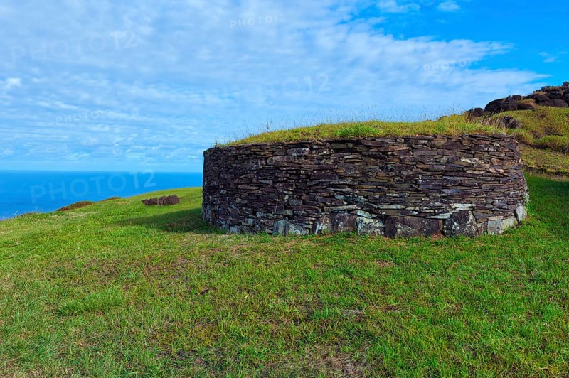 Restored stone house